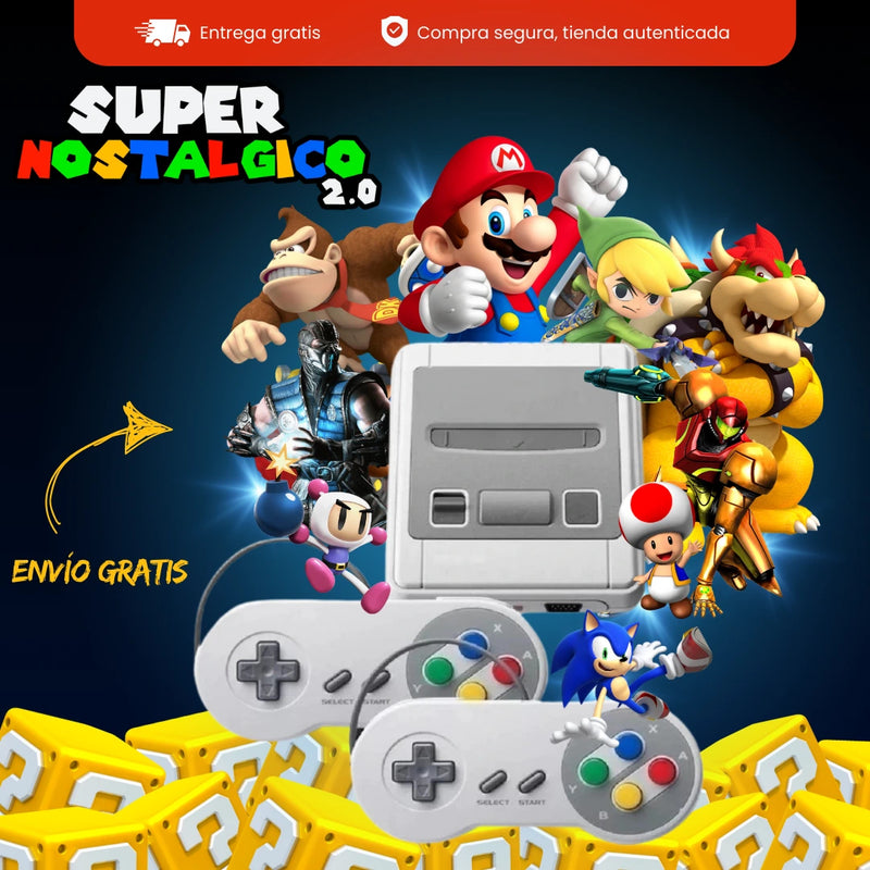 Videojuego Super Nostálgico 2.0